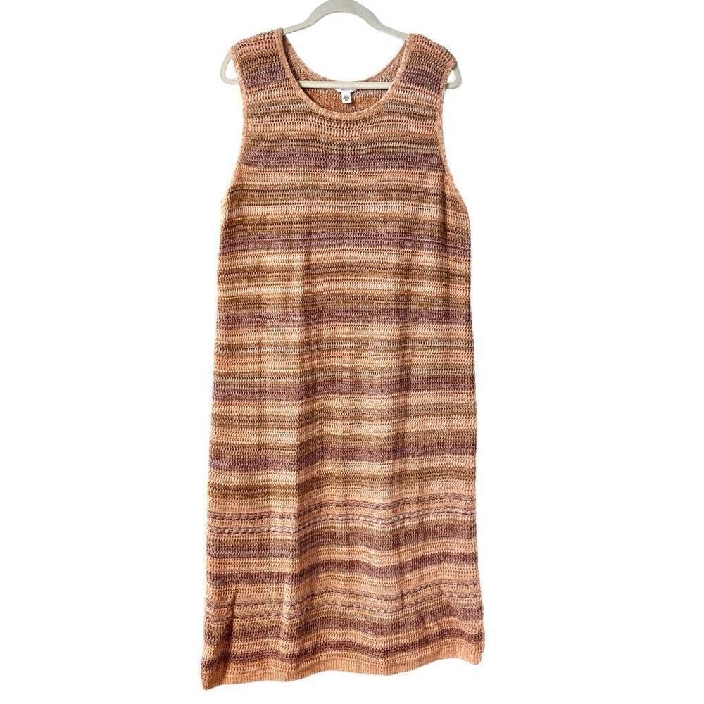 Sonoma sweater knit sleeveless column dress XXL